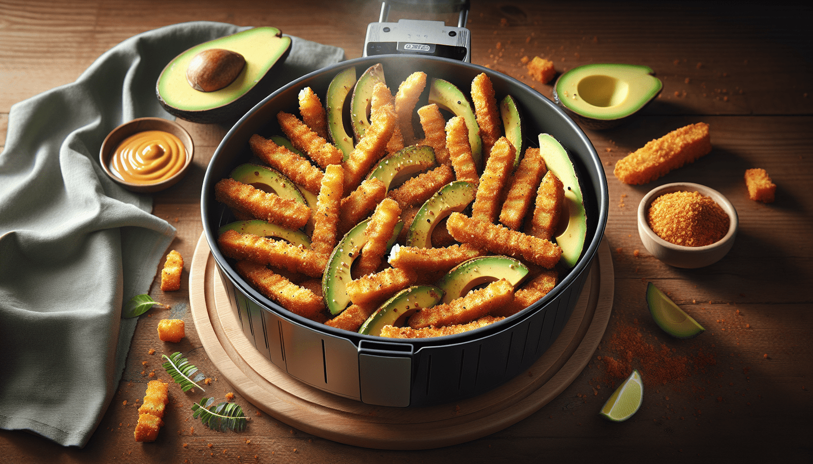 9. Air Fryer Avocado Fries